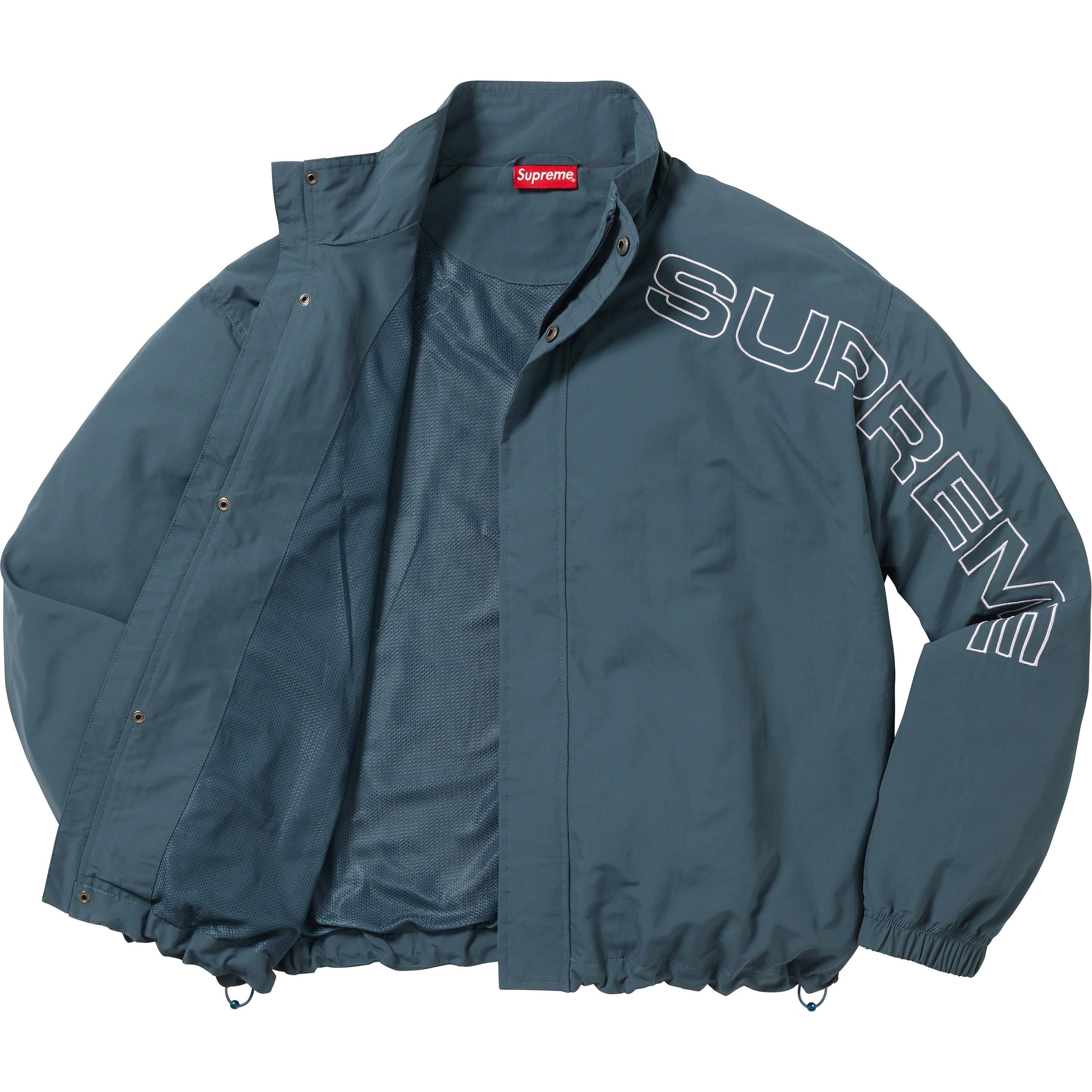 Spellout Embroidered Track Jacket view 20
